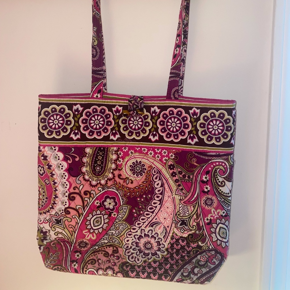 Vera Bradley - Very Berry Paisley Tote Bag
